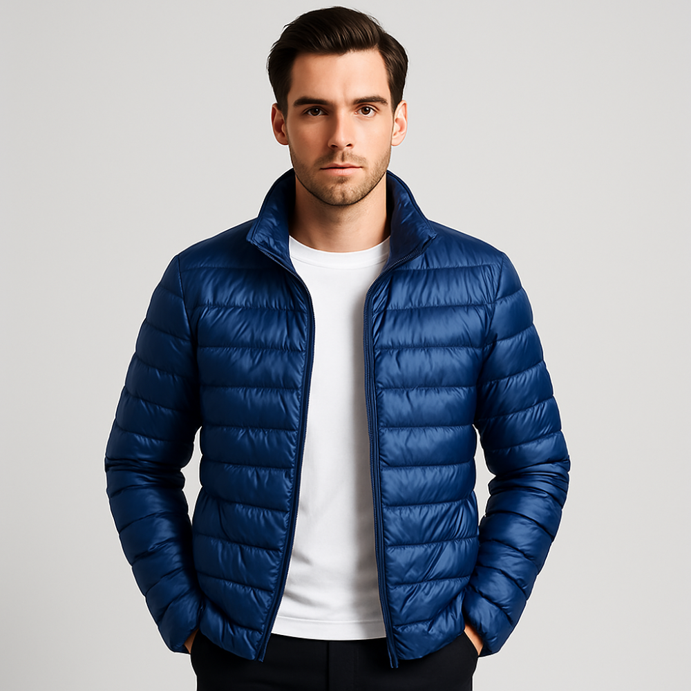 Men’s Puffer Jacket – Thermal Design with Waterproof Exterior