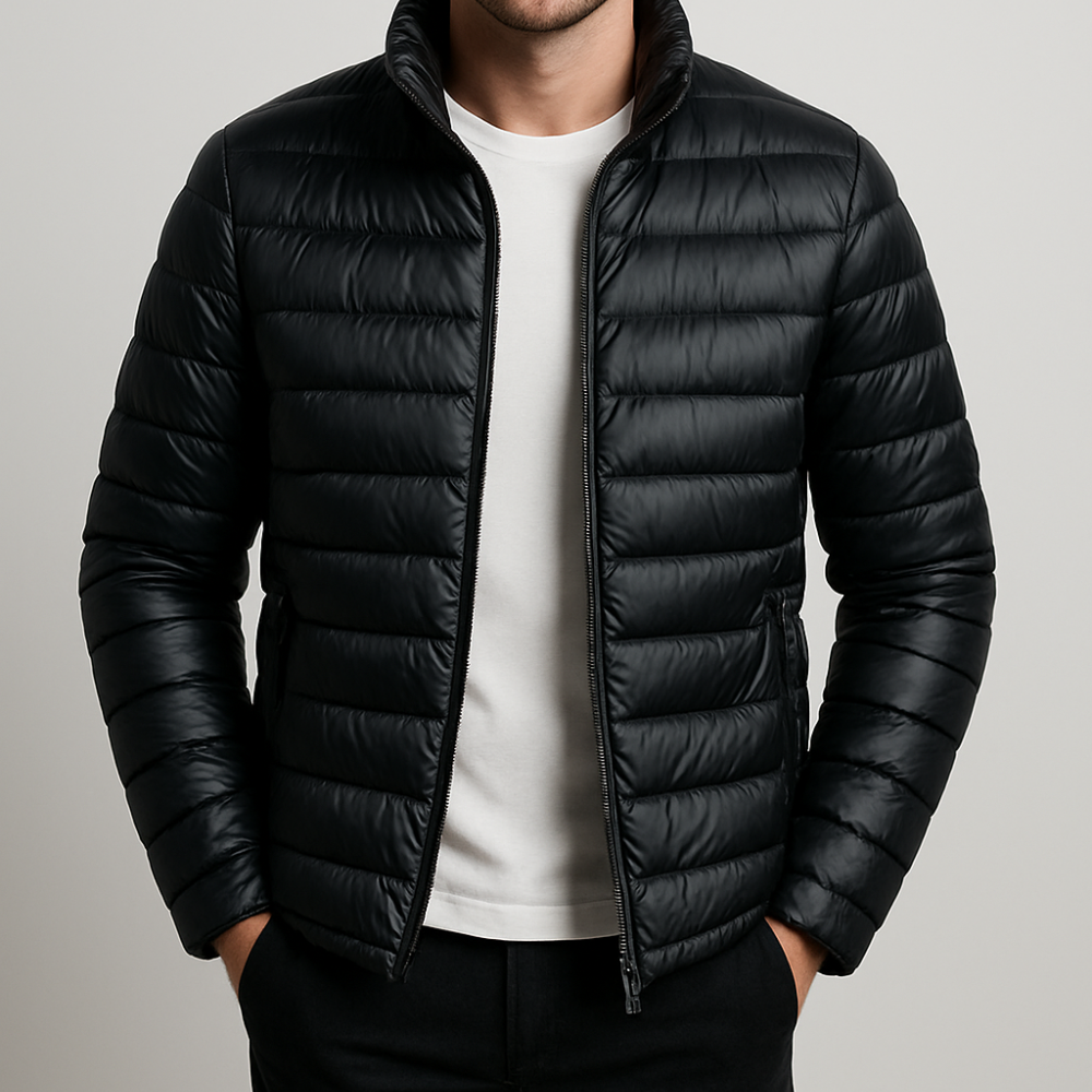 Men’s Puffer Jacket – Thermal Design with Waterproof Exterior
