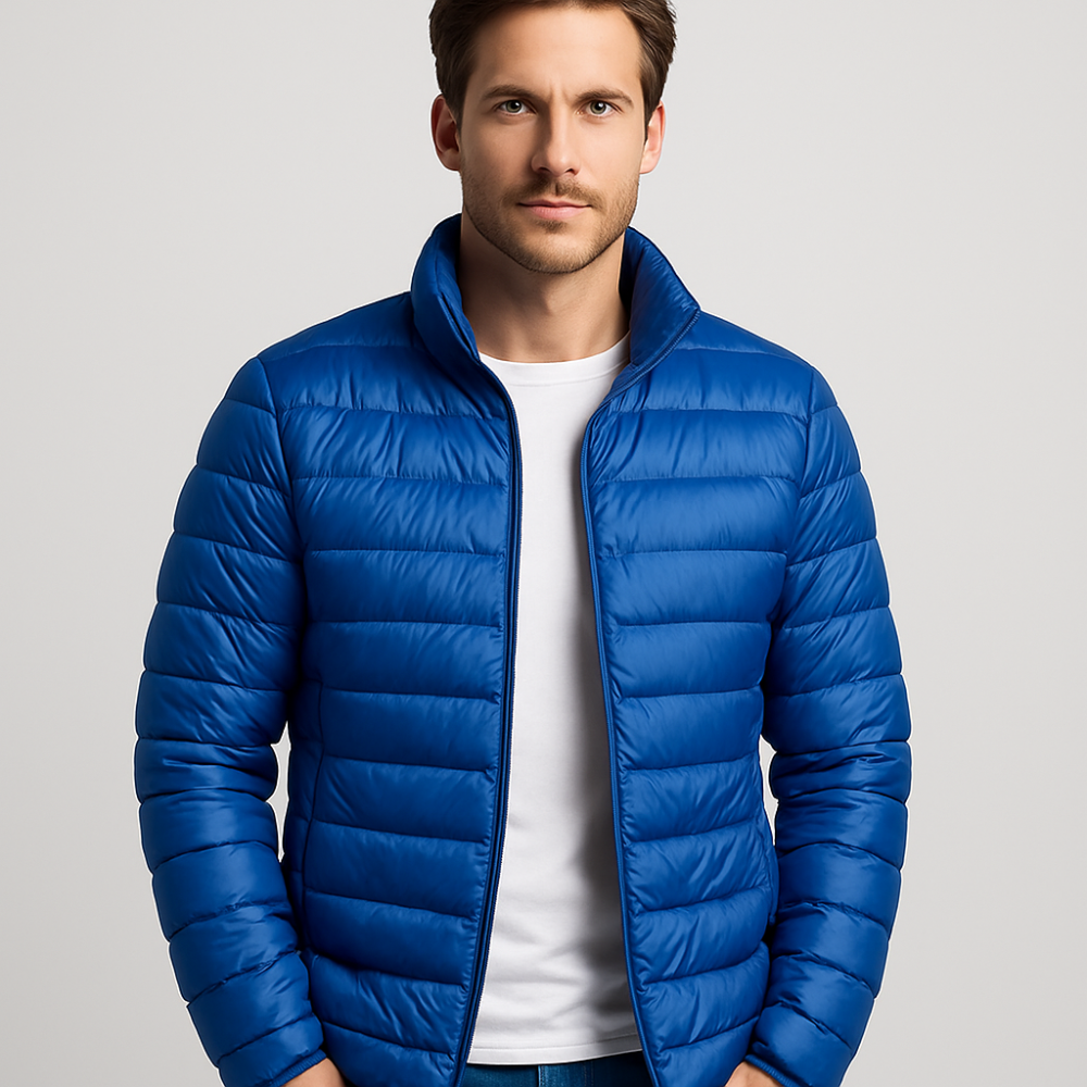 Men’s Puffer Jacket – Thermal Design with Waterproof Exterior