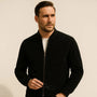 Men’s Bomber Jacket – Classic Zip-Up Long Sleeve Outerwear